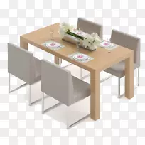 桌椅家具餐厅-新鲜简单的餐椅