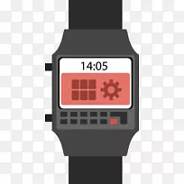 电子手表下载-黑色技术手表
