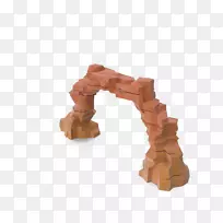 岩石沙漠低聚三维建模-拱形岩石沙漠