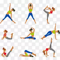 瑜伽身体锻炼