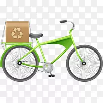 自行车山地车-自行车绿色旅行