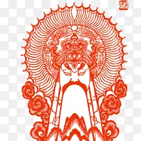 神的委托书-脸谱网，海伦·布达亚·天河，京剧，剪纸