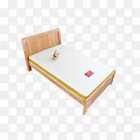 床架床垫、家具衬垫-单人床上的床垫