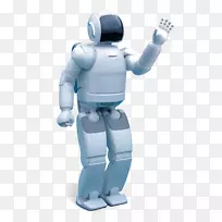 机器人下载计算机文件-银色机器人