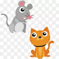 猫须，老鼠，小猫，狗，老鼠，猫
