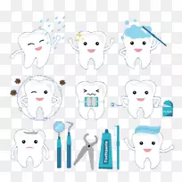 牙刷牙清洁牙科.牙齿清洁