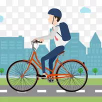 骑自行车人骑马术-男孩骑自行车背景