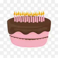 生日蛋糕巧克力蛋糕甜点-巧克力蛋糕