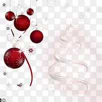 泡泡射手圣诞球新红球圣诞装饰品-闪光灯和红球
