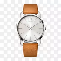 卡尔文克莱因手表皮革表带运动-卡尔文克莱因市系列手表