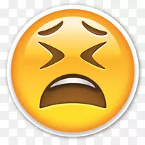 Emojipedia贴纸微笑的感觉-一个混乱的表情