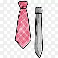 领带手绘领带