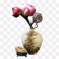 花瓶下载-莲花
