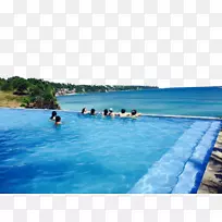 努沙岛游泳池巴厘岛海滩-巴厘岛梦幻海滩游泳池