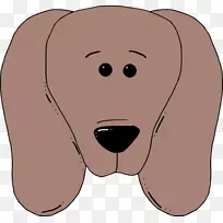 狗夹艺术-棕色狗图片