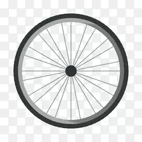 车轮自行车剪贴画.轮辋剪贴件