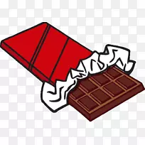 巧克力棒糖果杏仁快乐剪贴画巧克力棒剪贴画
