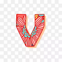 字母v下载插图-图案v