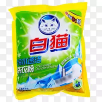 洗涤剂猫洗.白色洗衣粉
