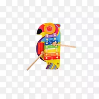 玩具Jenga儿童木琴演奏-啄木鸟木琴
