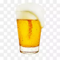 啤酒鸡尾酒冰啤酒玻璃器皿冰啤酒装饰图案
