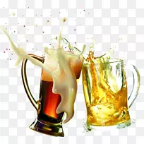 啤酒葡萄酒烧烤家居酿造-秋季烧烤啤酒海报