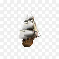 帆船渡船-古代帆船