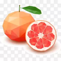 柚子，柠檬，橘子，柠檬红葡萄柚