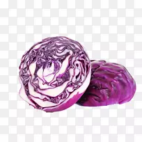 红色卷心菜有机食品无蔬菜紫色卷心菜拉料