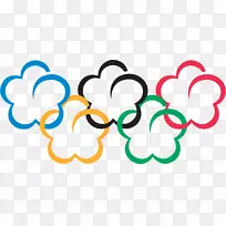 2014年夏季青年奥运会2016年夏季奥运会海报奥林匹克标志运动会日-奥林匹克五环