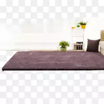 地毯床架家具.棕色地毯