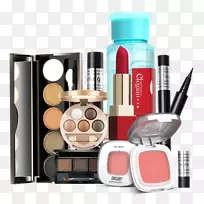 化妆品美容化妆刷化妆艺术家-女性化妆品