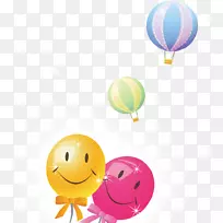 微笑气球世界微笑日-笑脸气球