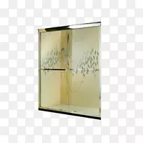搁板长方形玻璃-一种简单的淋浴房