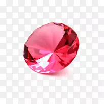 斯里兰卡丹山石珠宝耳环宝石-红宝石
