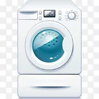 洗衣机卡通洗衣机