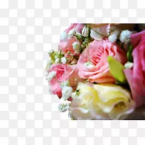 花园玫瑰花束婚礼花束