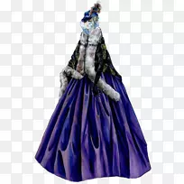 安娜卡列尼娜服装设计师学院最佳服装设计大奖-厚重西式连衣裙