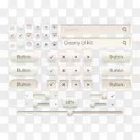 品牌角字体-界面按钮