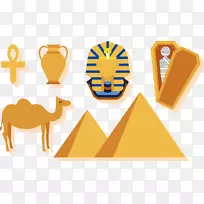 埃及金字塔吉萨金字塔复合古埃及-埃及木乃伊金字塔