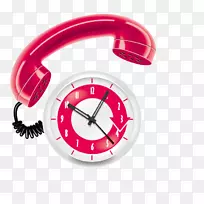 电话voip电话moscou2013威灵顿热线图标-红色电话