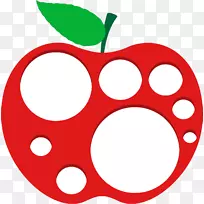 绘制水果插图.画苹果