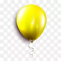 黄色气球-小脆黄色气球
