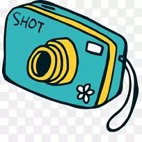 数码相机绘图摄影剪贴画手绘相机