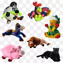 玩具剪贴画-毛绒玩具收藏