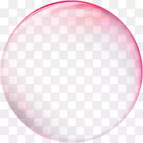 气泡透明度和半透明.红色新鲜气泡漂浮材料