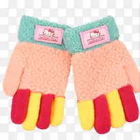 手套色婴儿手套