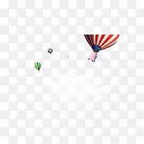 气球平面设计飞行-淘宝林克斯家居旅行袋创意人物海报