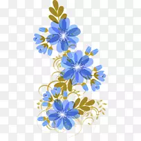 花型蓝花-鲜蓝花