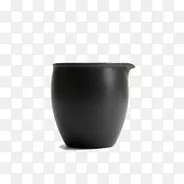 咖啡杯陶瓷杯禅宗黑石釉杯